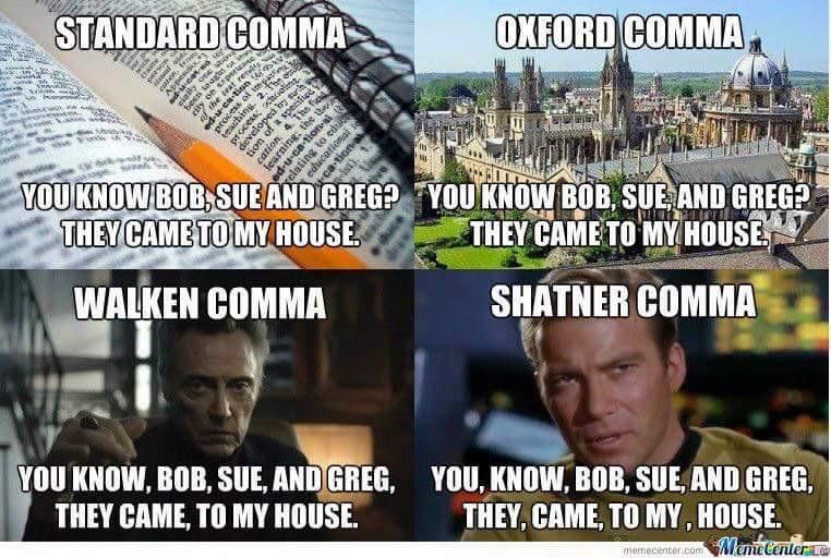 The comma
