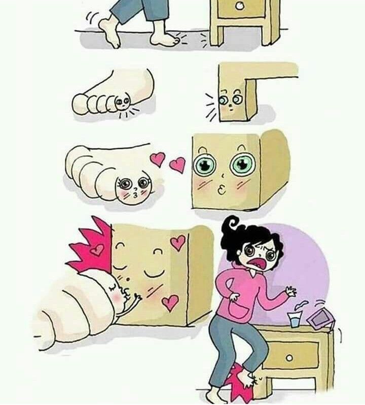 Love is painful lol