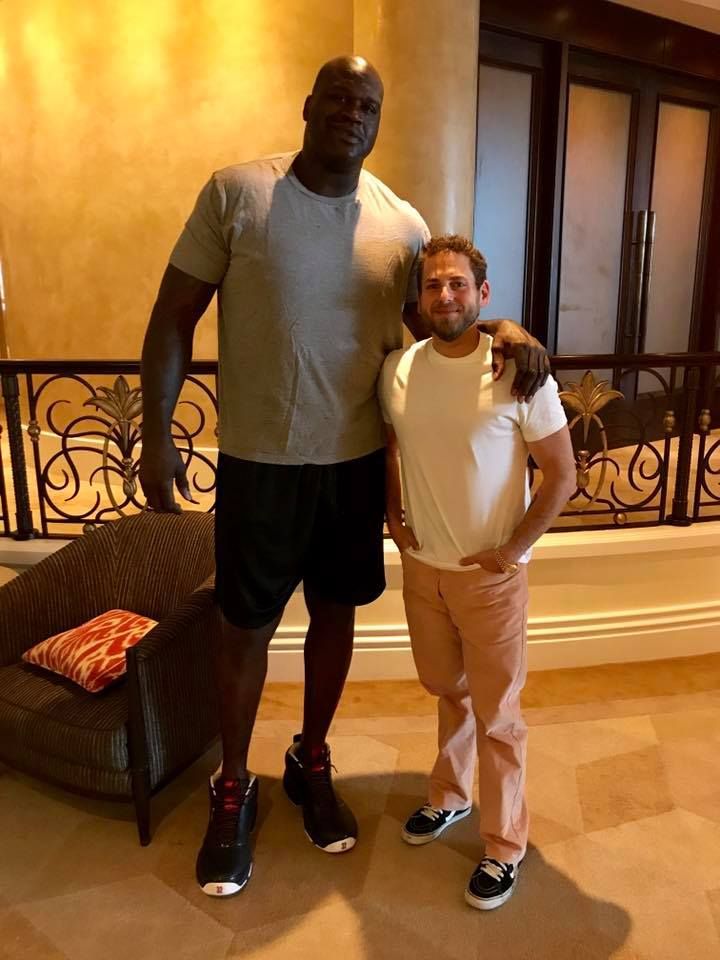 Not sure if Jonah Hill lost a lot of weight again, or if Shaq just makes him look really small