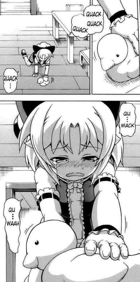 The joke? The joke is that she's sad and depressed like you and me.