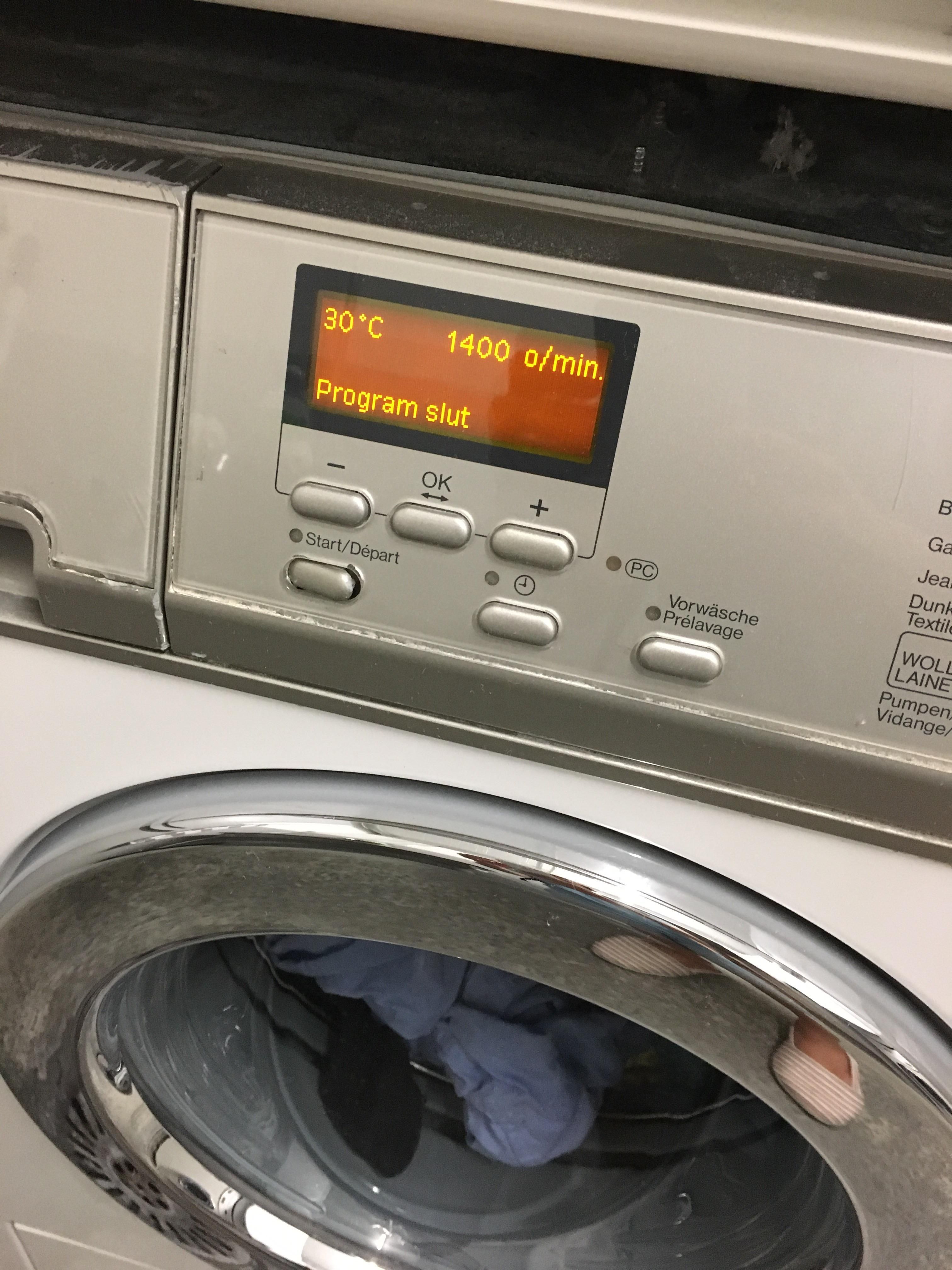 you don't know me washing machine ...