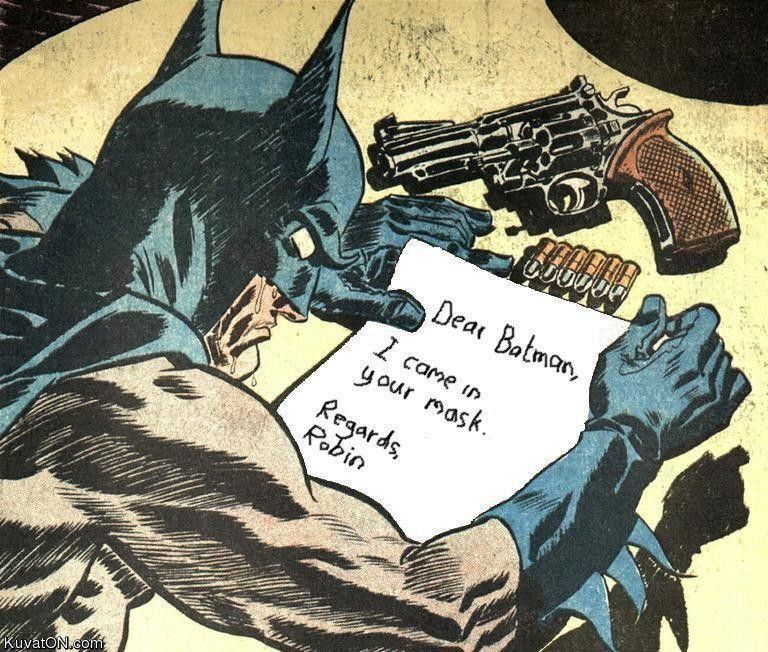 Hopefully the gun is loaded