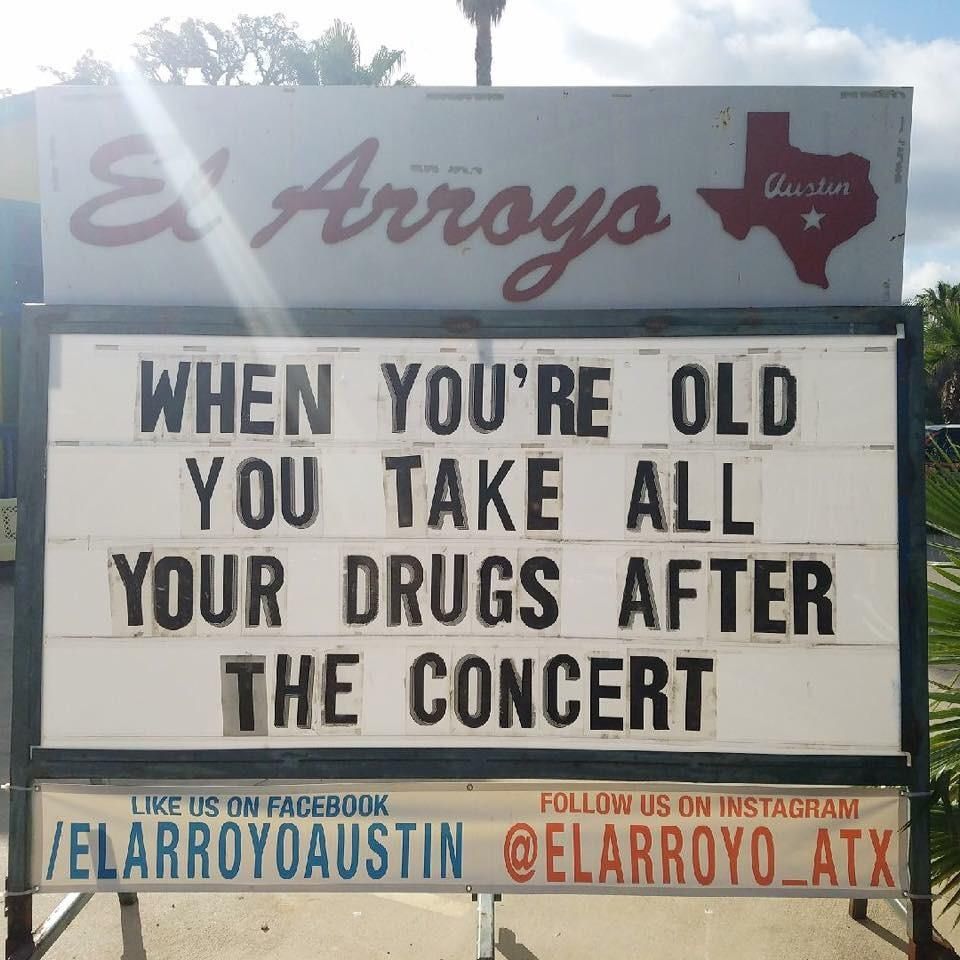 Drugs, before or after?