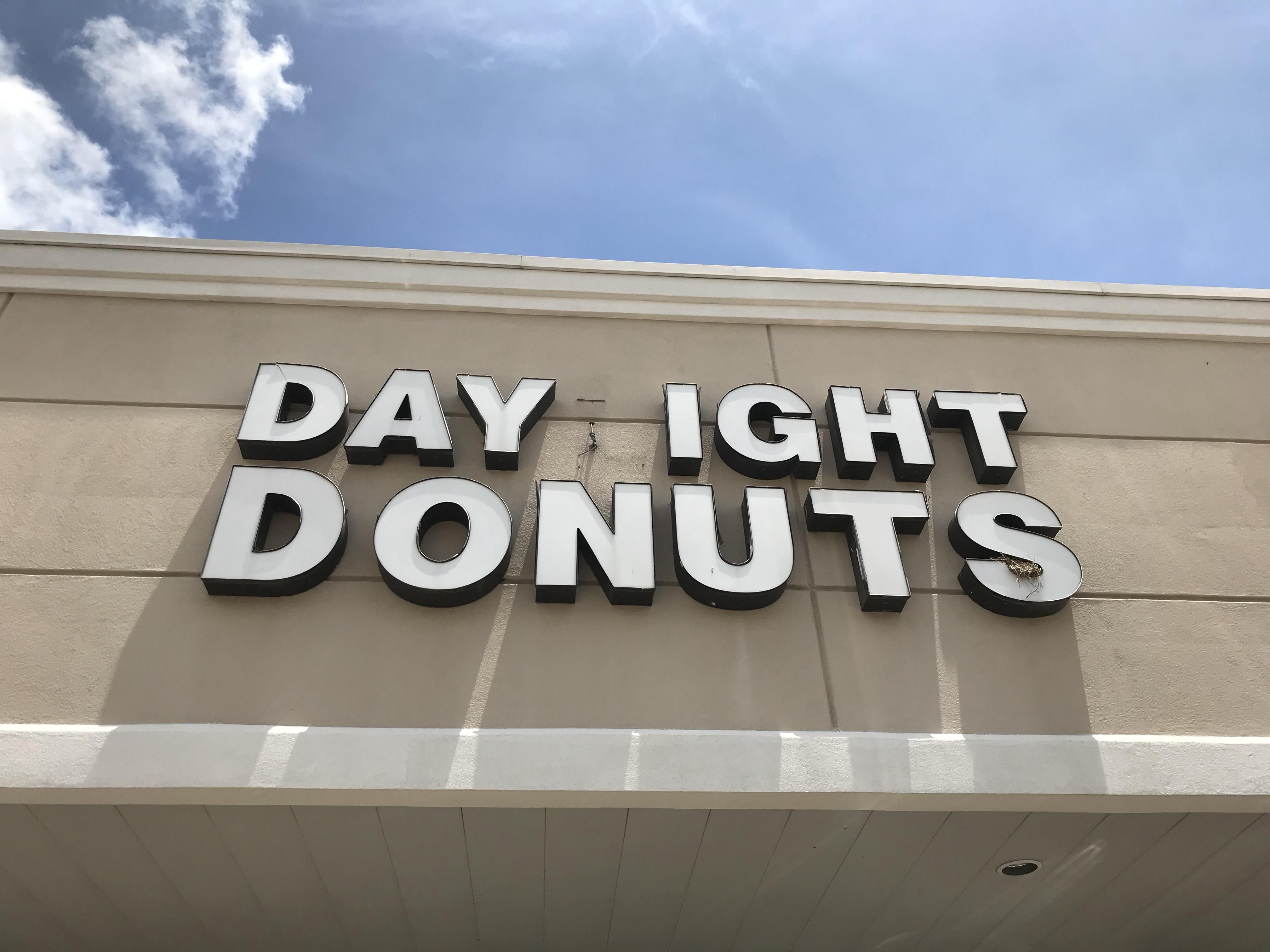 I was wondering if their donuts were any good...Sign says it all.
