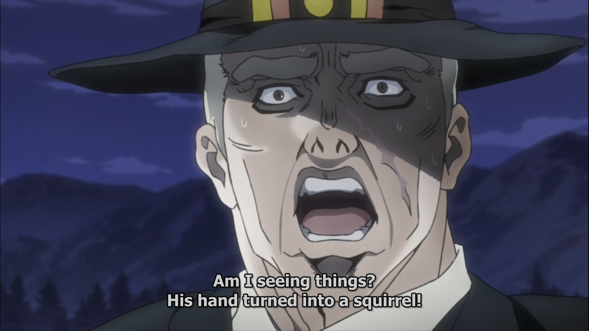 When you wonder if someone's hand turned into a squirrel