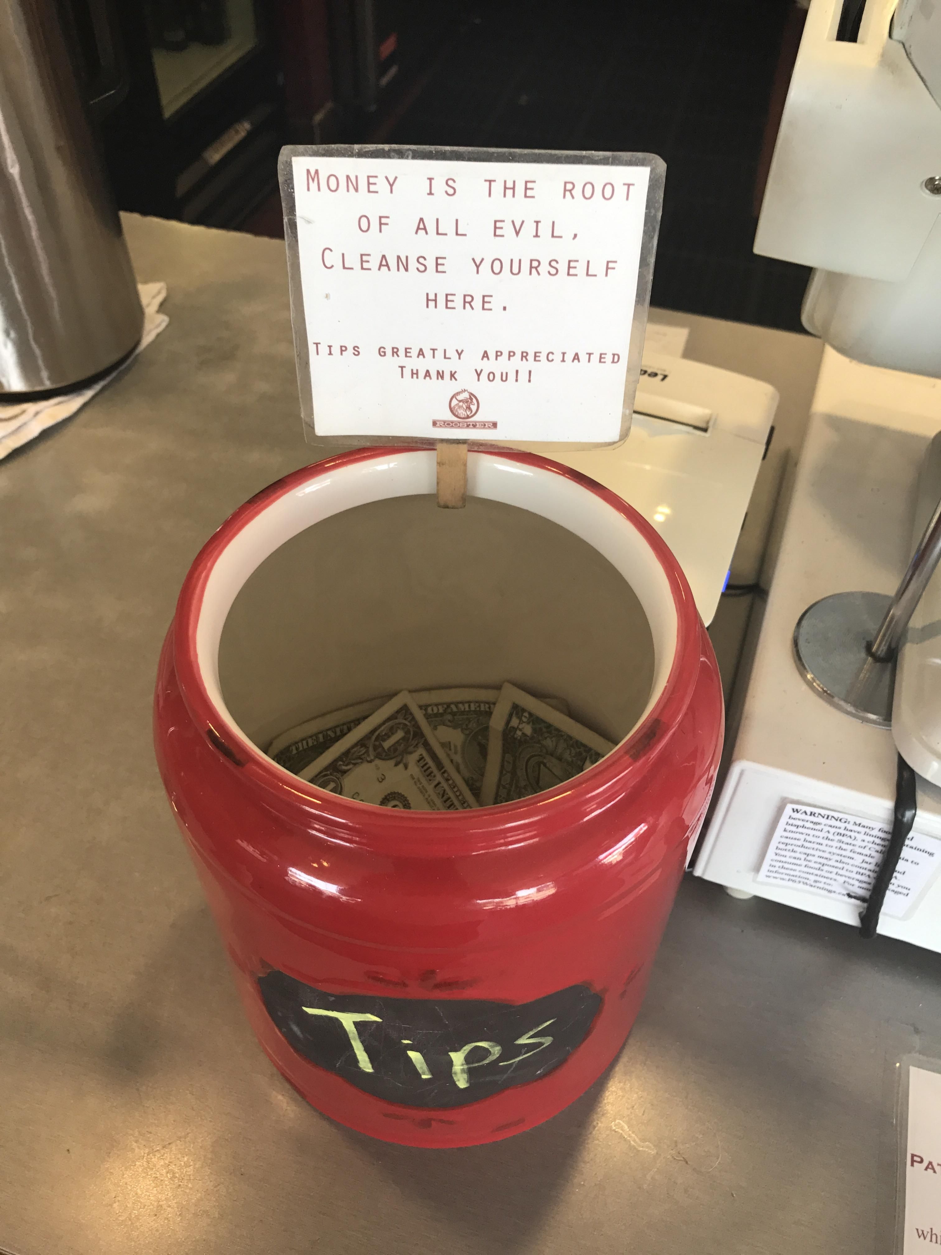 This tip jar.