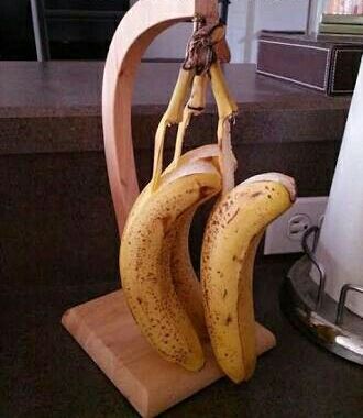I think my bananas made a suicide pack last night.