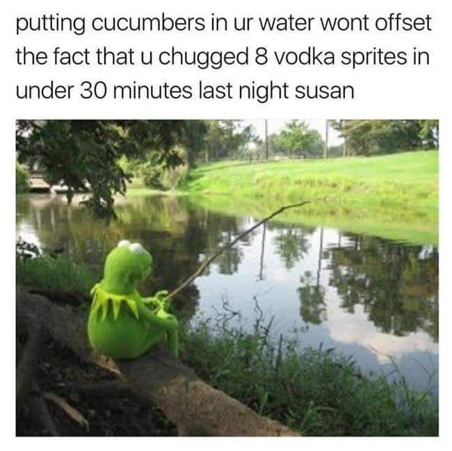 Cucumber water