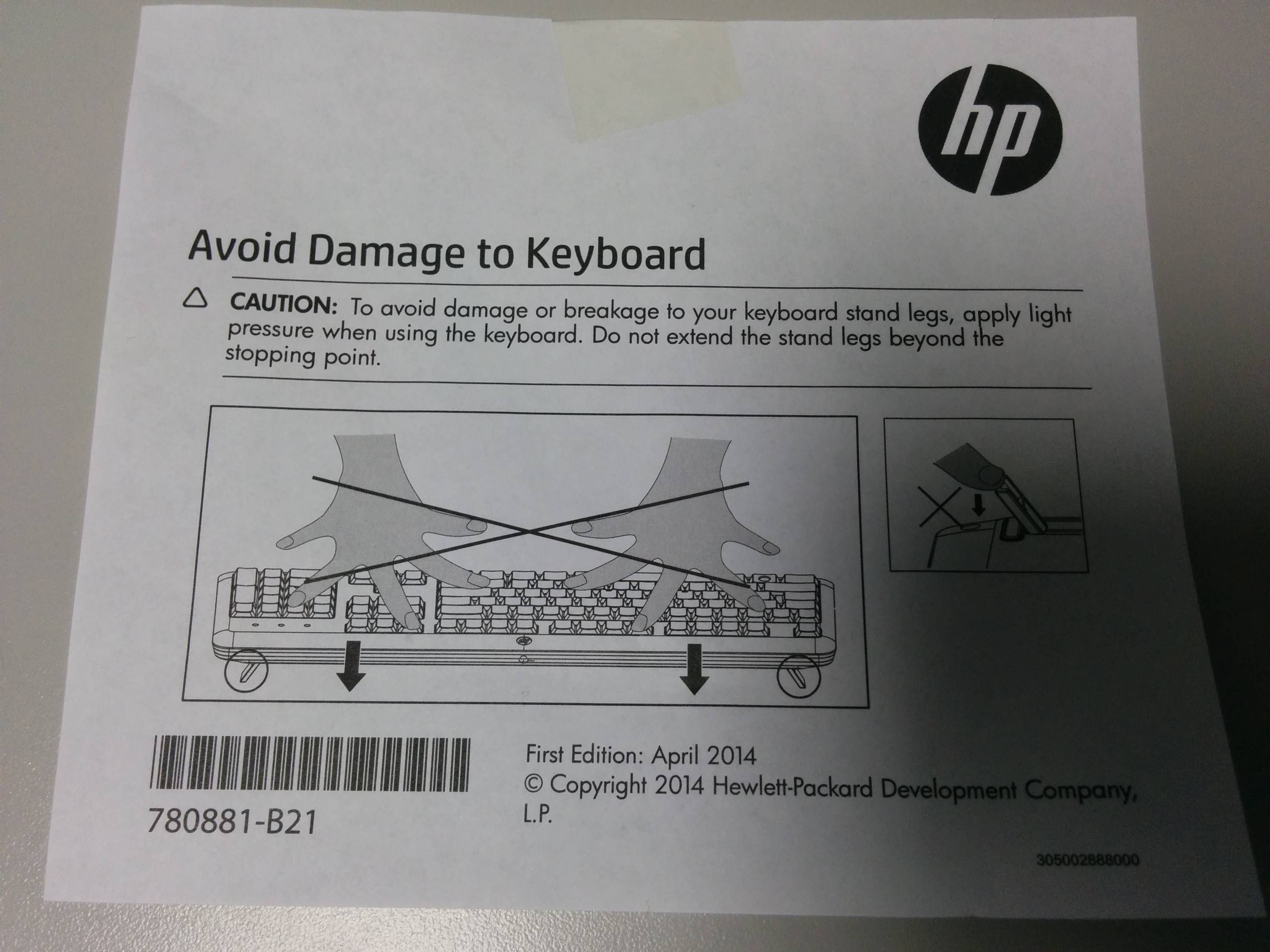 HP could use a new hand model