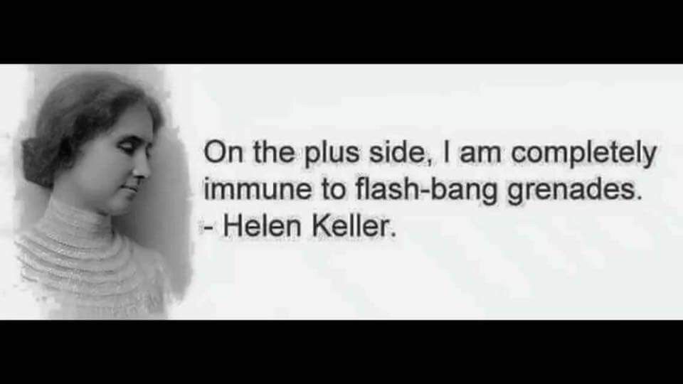 Helen vs Flash Bangs