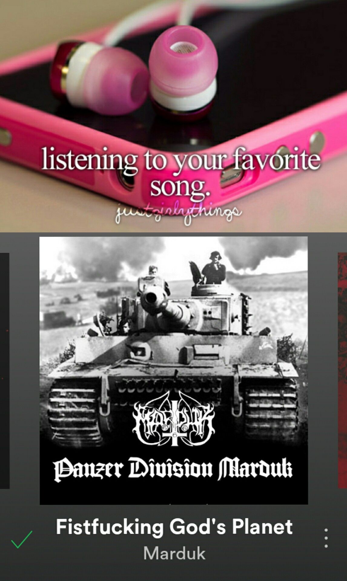 It's a beautiful song...