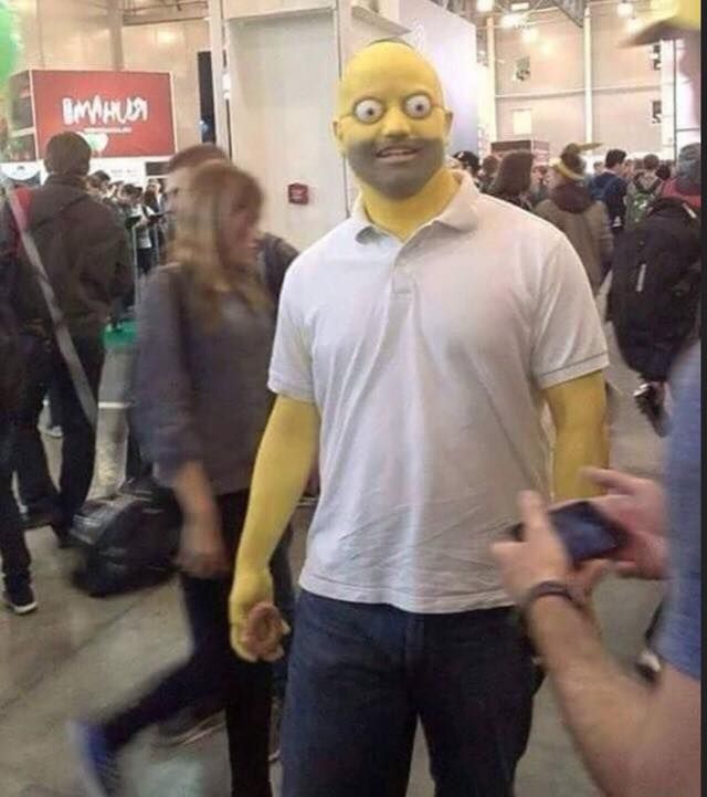 when its time to eat marge's ass