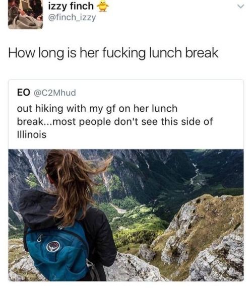 confusing lunch with being fired