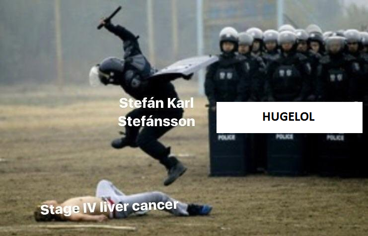 We are with him!