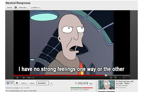 Good job, internet