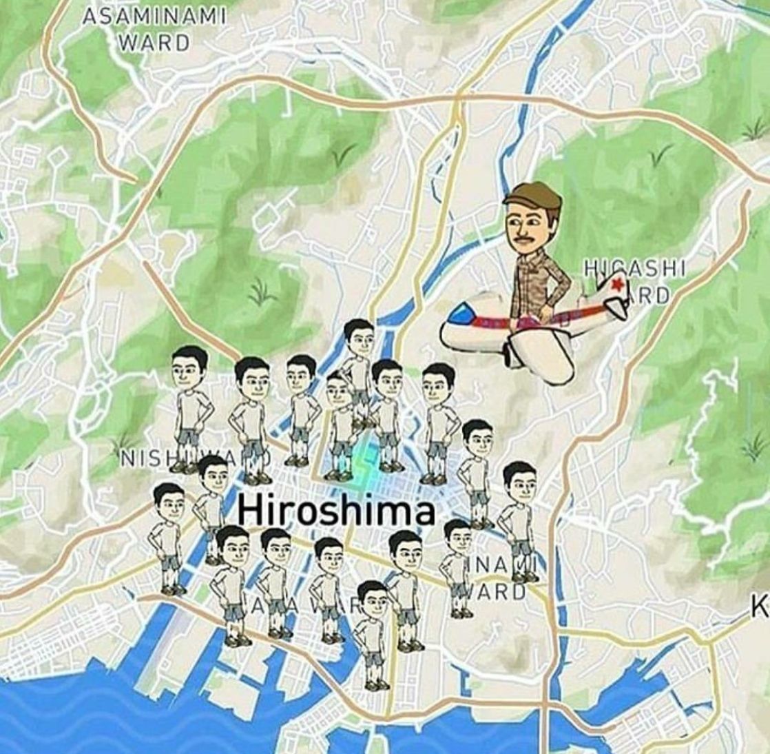 Snapping the japs ;)