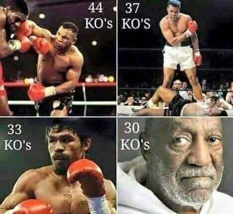 Greatest knockout artists.