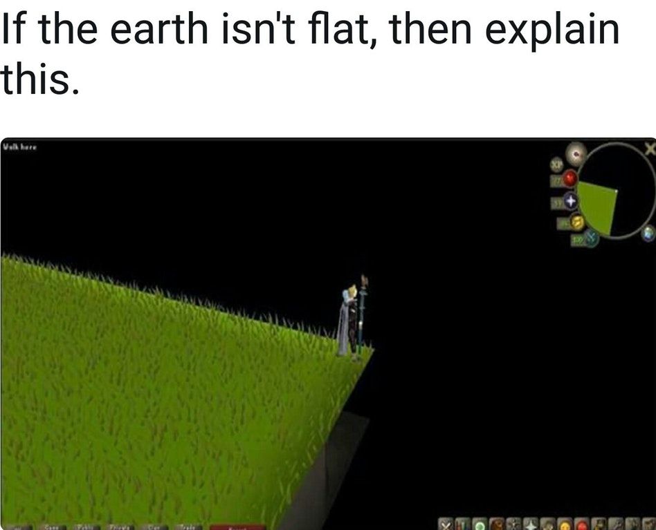 The world is flat!