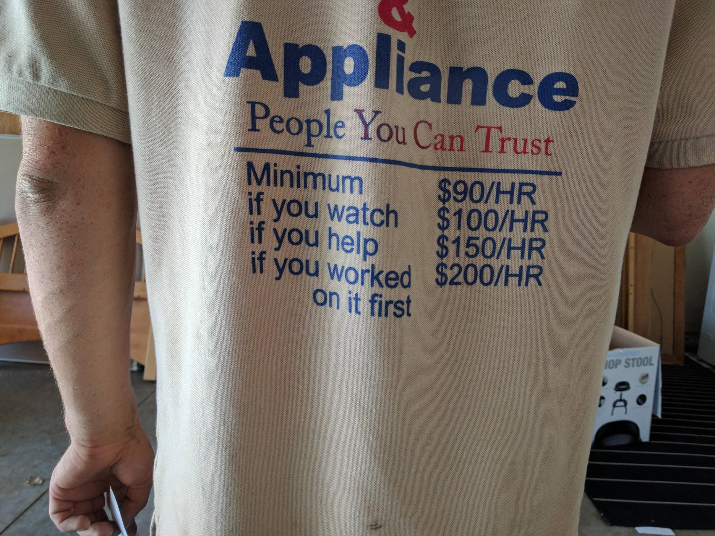 My repairman's pricing model