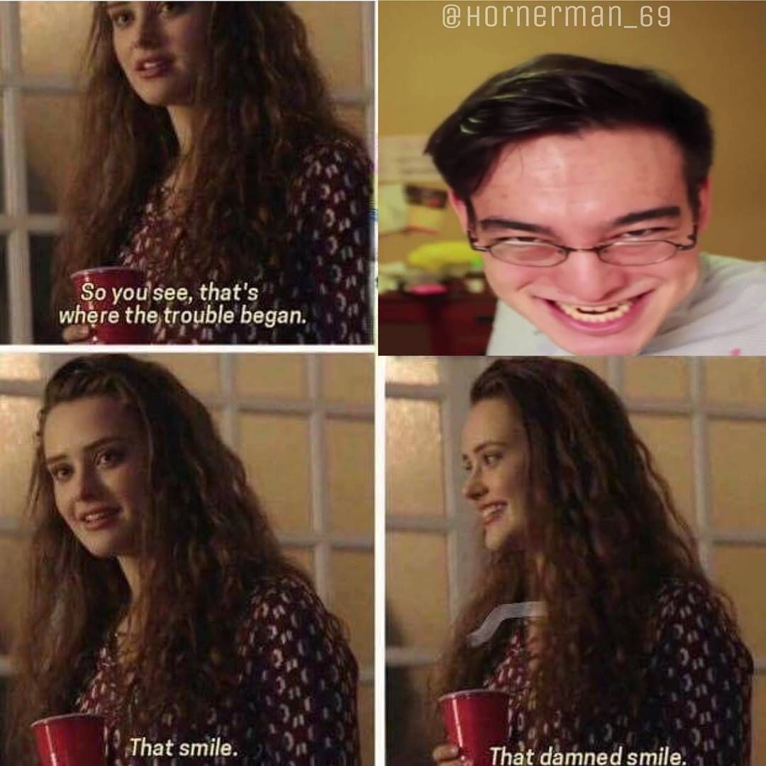 That damned smile