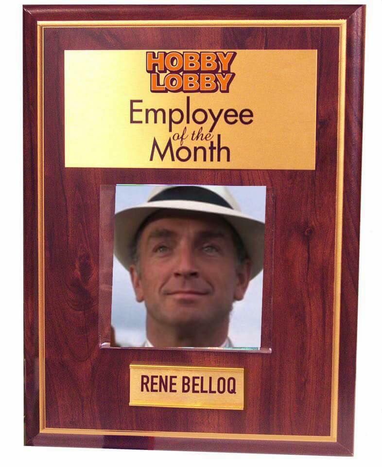 Hobby Lobby employee of the month