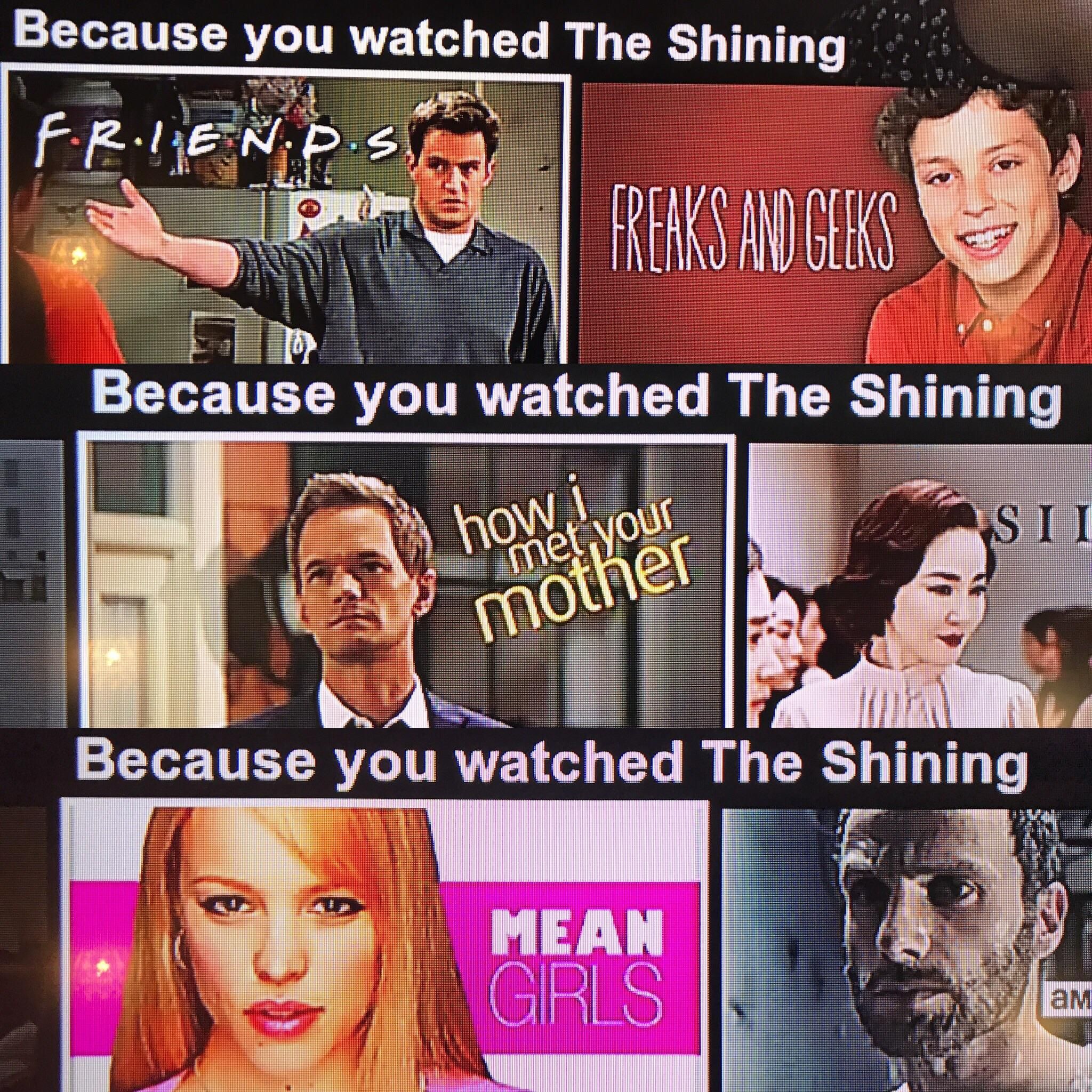 Have you even seen The Shining, Netflix?