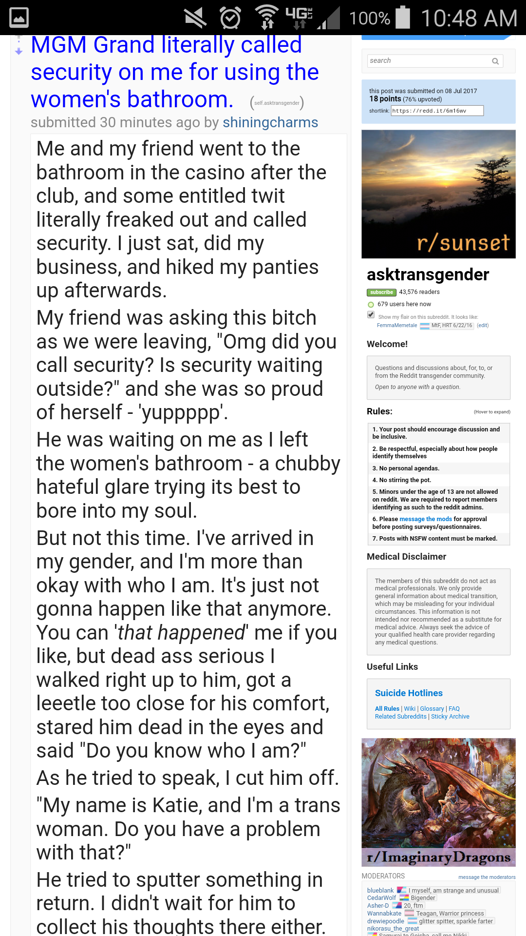 Lol, sjw ftw