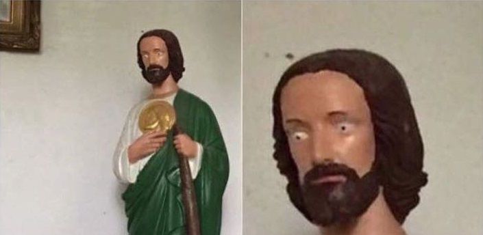 When Jesus look at me and my life choices.