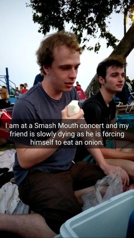 How to have fun in a smash mouth concert