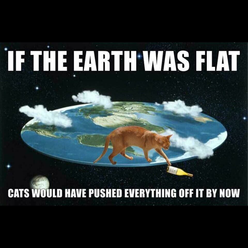 Chexkmate, Flat-Earthers!