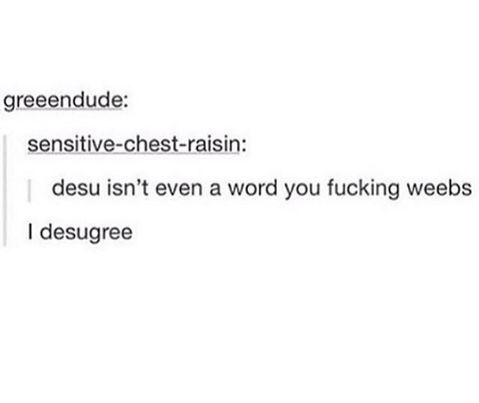 weeb posting