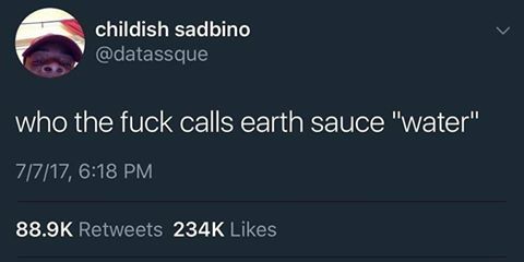 They're putting earth sauce in the chemtrails
