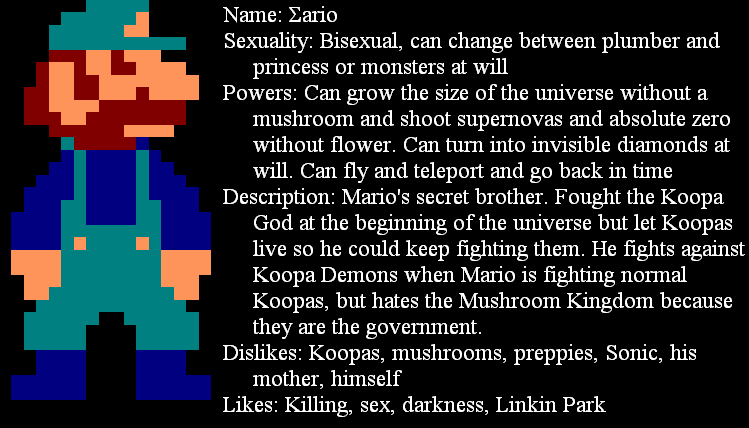 *teleports behind you* it's-a nothing personnel kid