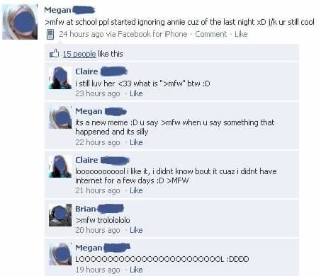 If cancer had facebook