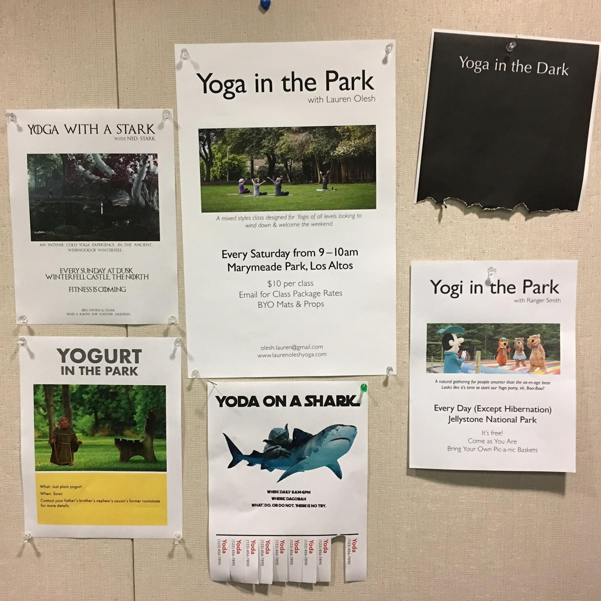 Yoga in the Park?