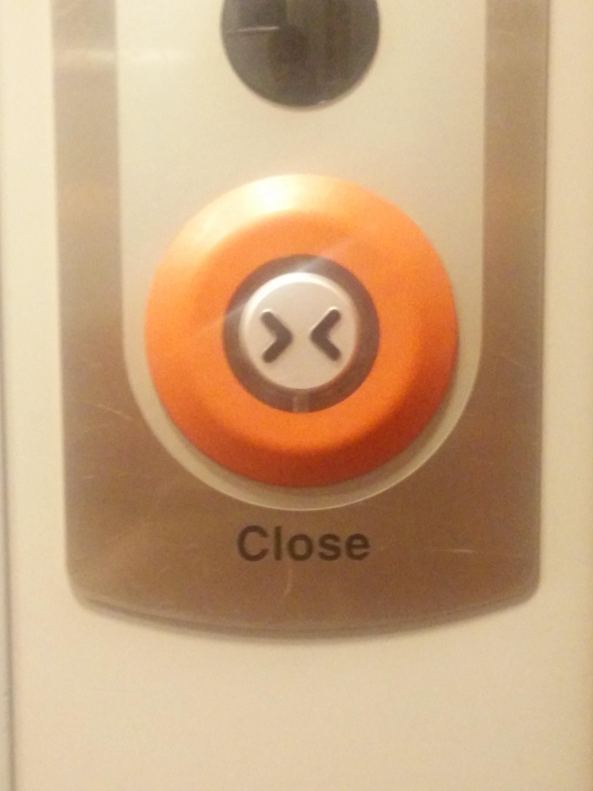 Just realised the buttons on my train look like Kenny