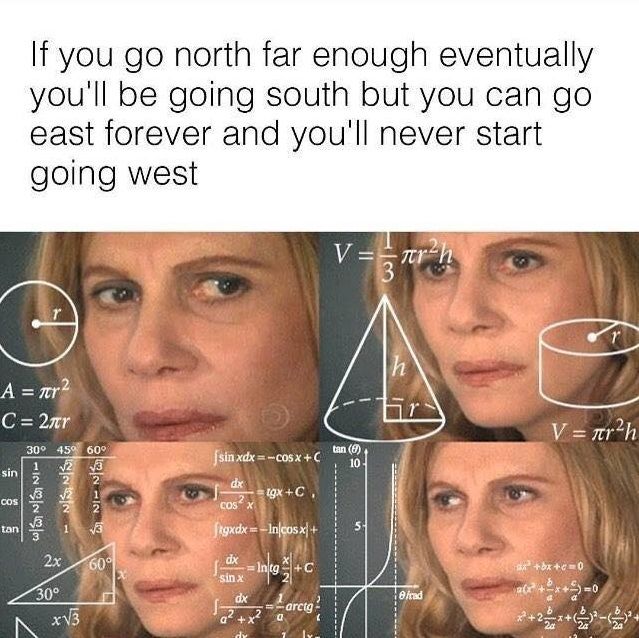 It's kinda like how October is always approaching but also isn't