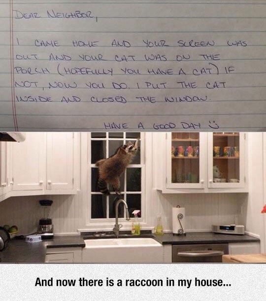 I'd hate to have a neighbor do this.