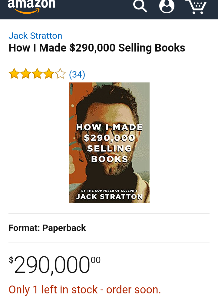 "How I made $290,000 selling books"