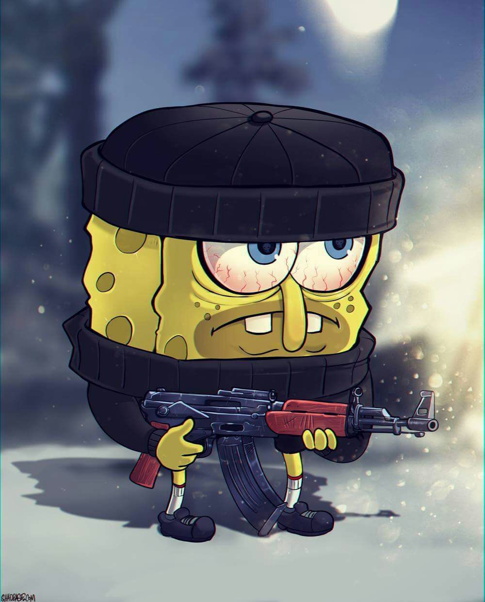 dont come to the krusty krab tomorrow...