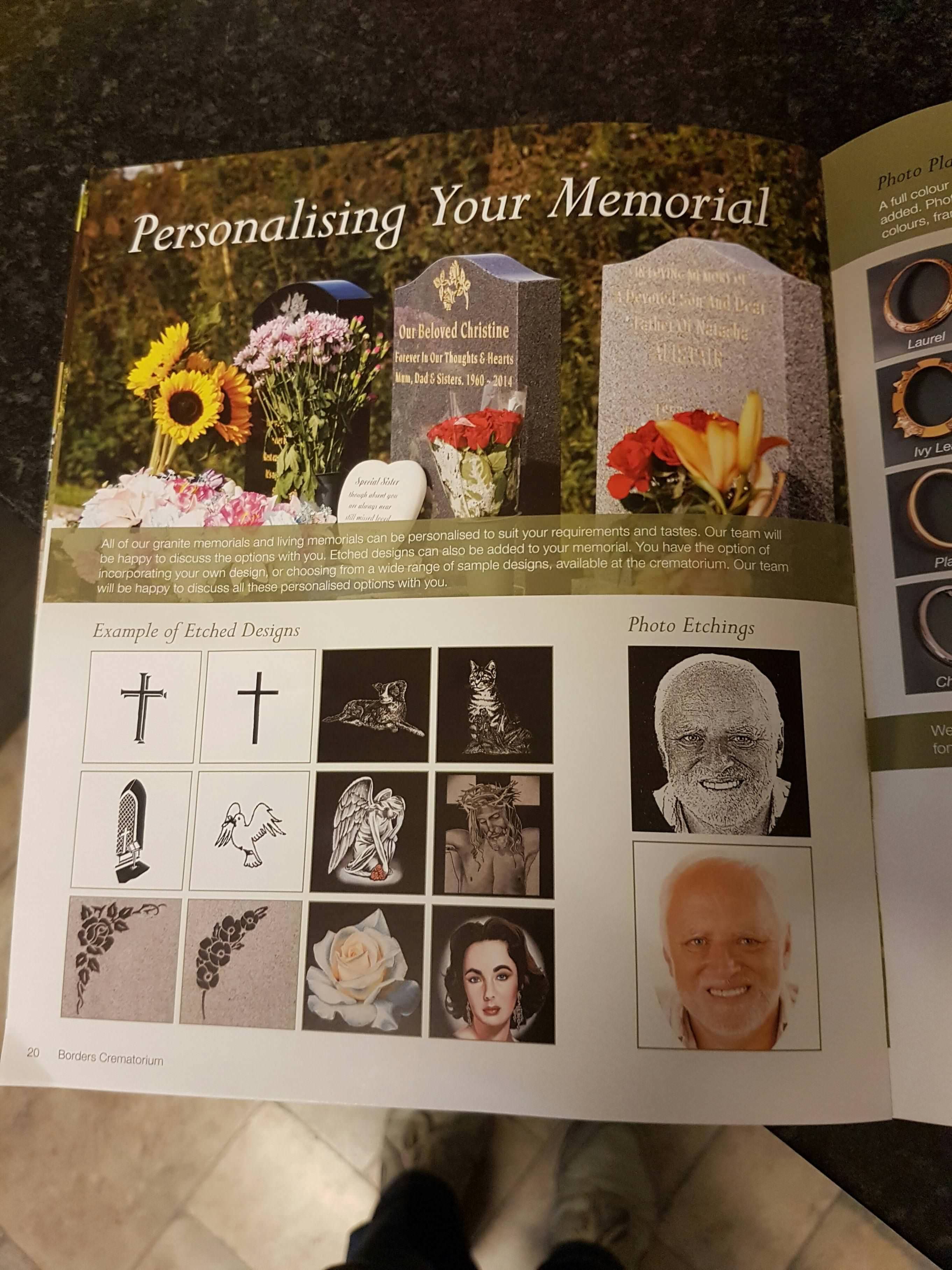 Sorting my dad's funeral and spotted a familiar face!
