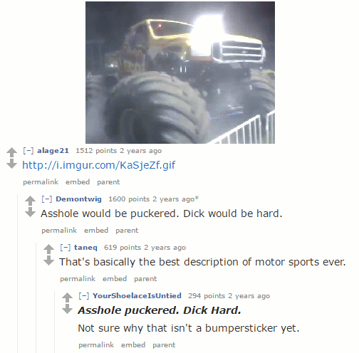 Puckered and Hard
