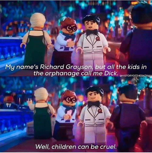 Lego Batman was a great movie for little hidden jokes like this.