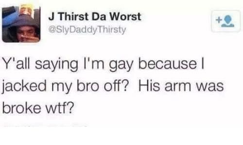 givin a bro a hand