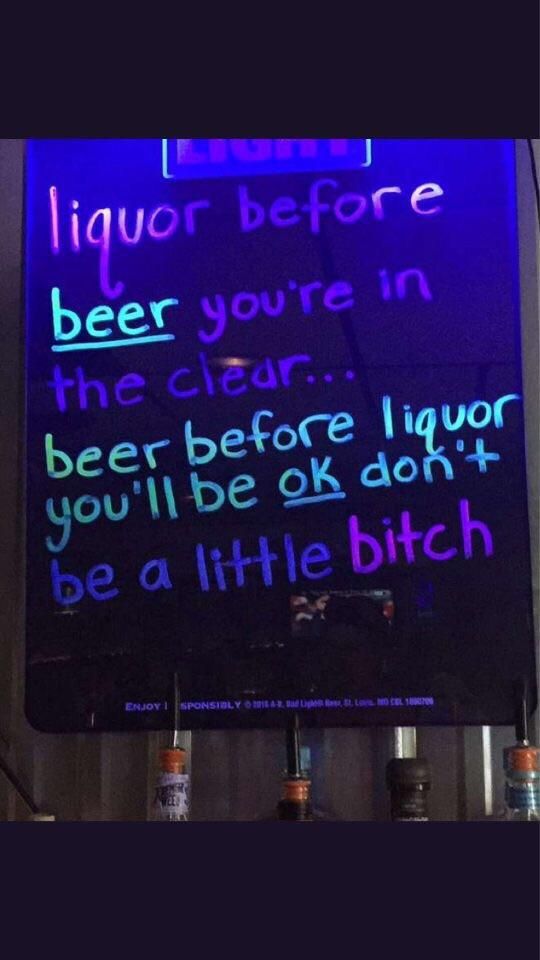Spotted at a local bar