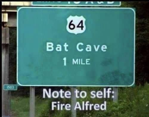 Darn it, Alfred!
