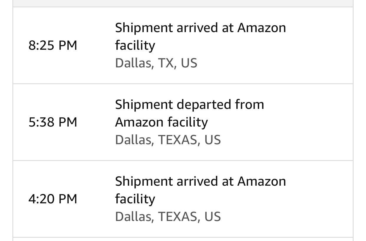 Wow great job Amazon. You really did it.