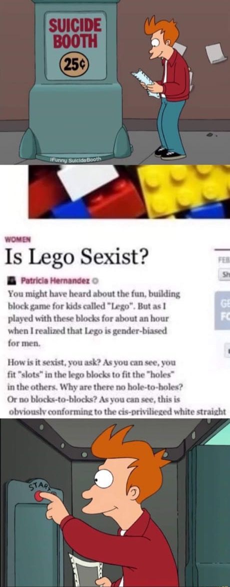 Legos are sexist