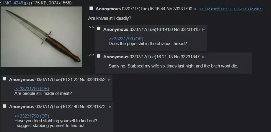 Get the knife