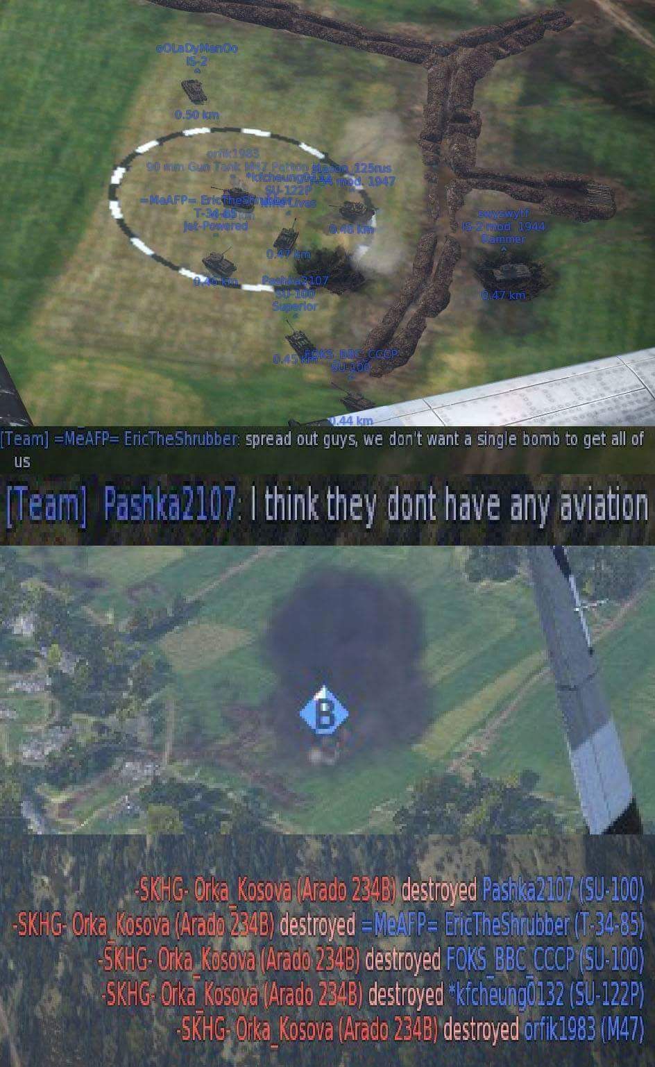 Requesting air support